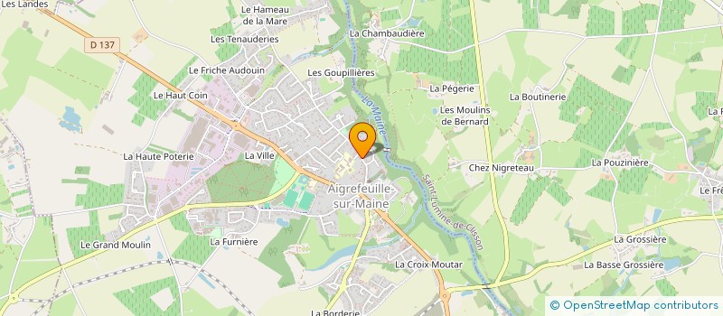 localisation de l'entreprise SCI EIGHTEEN, ABREV S.C.I. EIGHTEEN  AIGREFEUILLE-SUR-MAINE