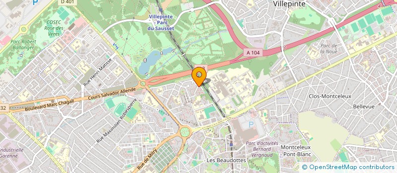 localisation de l'entreprise SCI EIIF à AULNAY-SOUS-BOIS