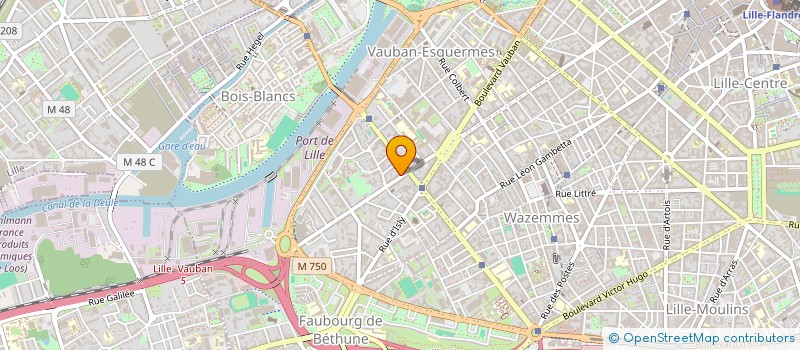 localisation de l'entreprise SCI EIKA à LILLE