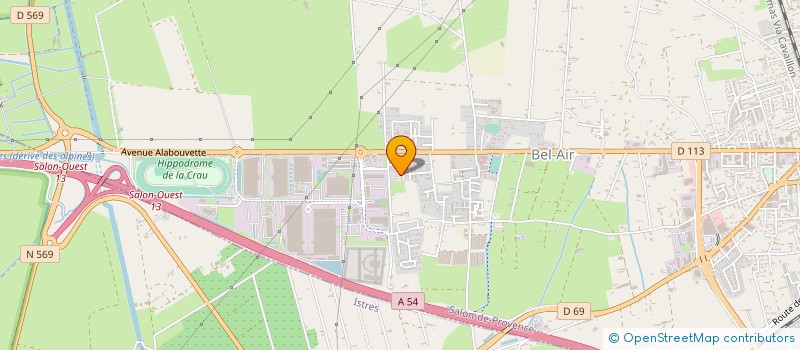 localisation de l'entreprise SCI EILEMA  SALON-DE-PROVENCE