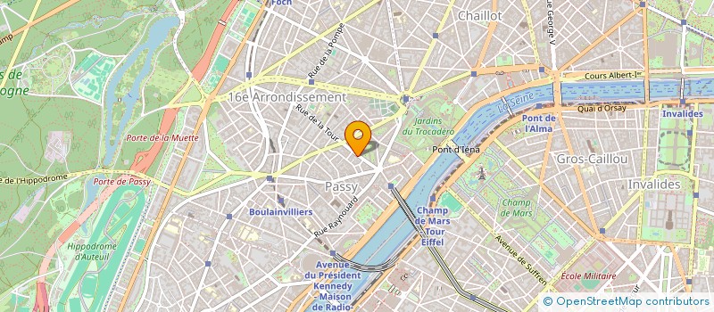 localisation de l'entreprise SCI EILLEN  PARIS