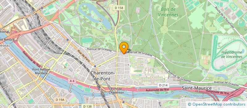 localisation de l'entreprise SCI EIMA  SAINT-MAURICE