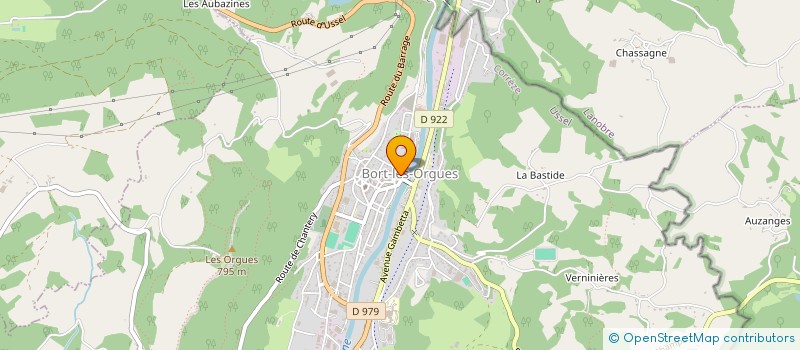 localisation de l'entreprise SCI EIMEO  BORT-LES-ORGUES