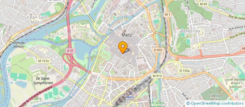 localisation de l'entreprise SCI EIMI  METZ