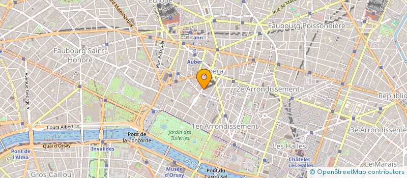 localisation de l'entreprise SCI EIN SOF  PARIS