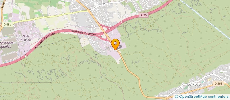 localisation de l'entreprise SCI EINOGA  LE ROVE