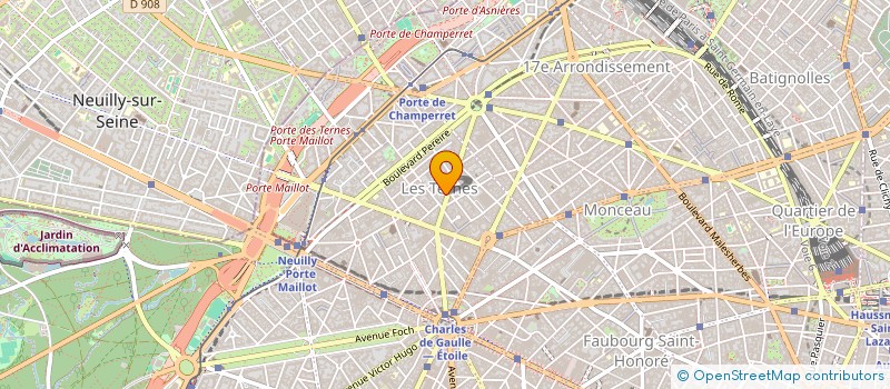 localisation de l'entreprise SCI EINSOF  PARIS