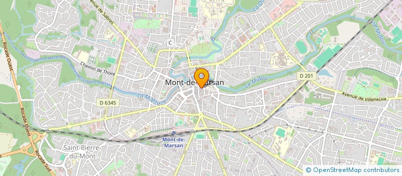 localisation de l'entreprise SCI EIP à MONT-DE-MARSAN