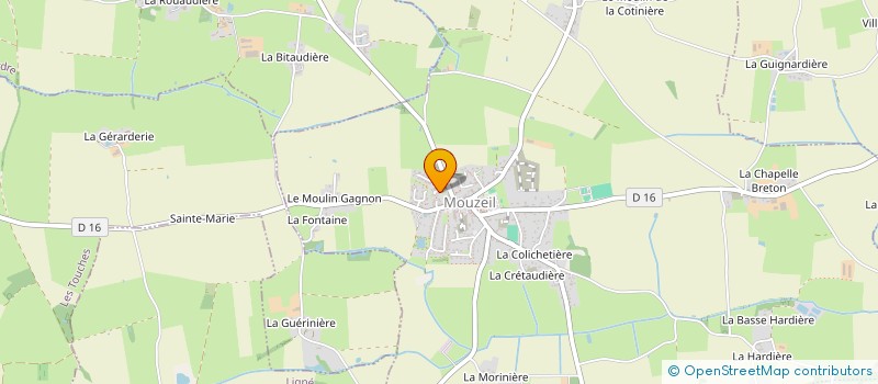 localisation de l'entreprise SCI EIZALAS à LIGNE