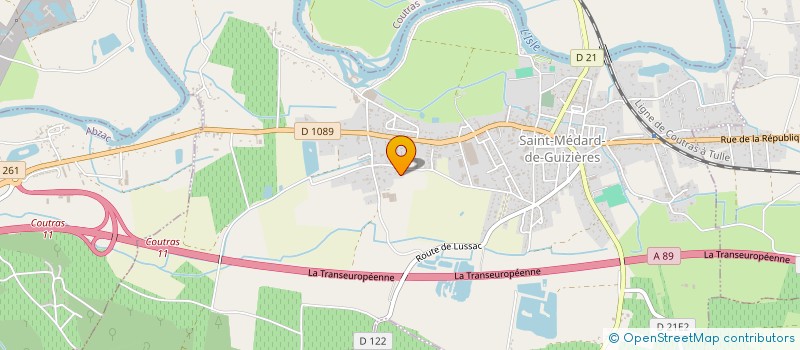 localisation de l'entreprise SCI EJC  SAINT-MEDARD-DE-GUIZIERES