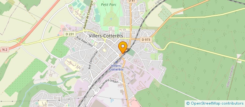 localisation de l'entreprise SCI EJD à VILLERS-COTTERETS