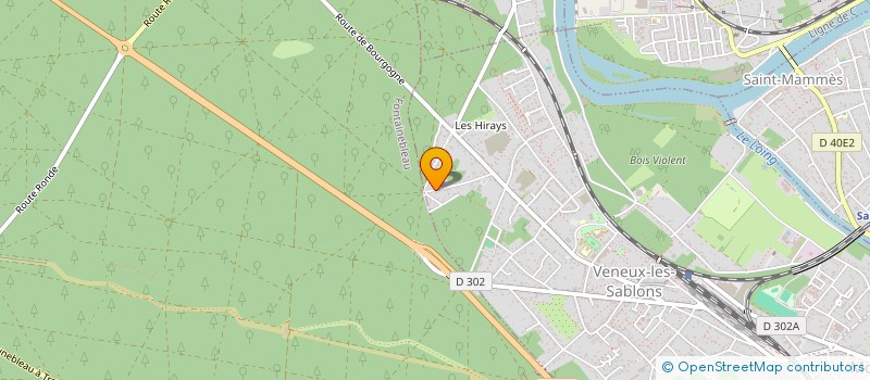 localisation de l'entreprise SCI EJILIMO  MORET-LOING-ET-ORVANNE