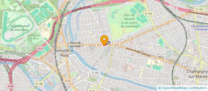 localisation de l'entreprise SCI EJLG à JOINVILLE-LE-PONT