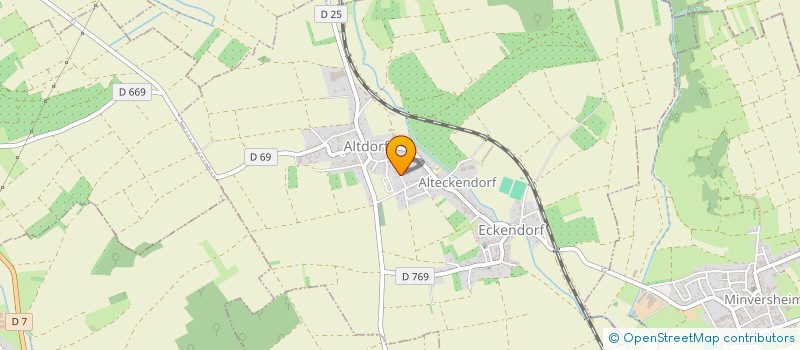 localisation de l'entreprise SCI EJM  ALTECKENDORF