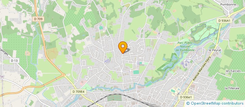 localisation de l'entreprise SCI EJP à BERGERAC