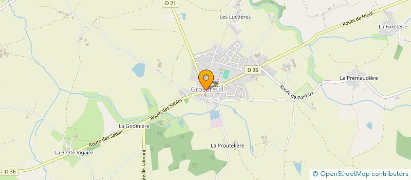 localisation de l'entreprise SCI EK IMMO  SAINT-HILAIRE-LA-FORET