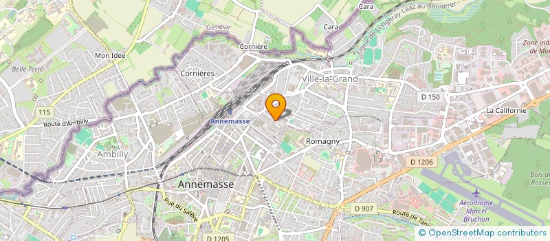 localisation de l'entreprise SCI EKAM CAPITAL  VILLE-LA-GRAND