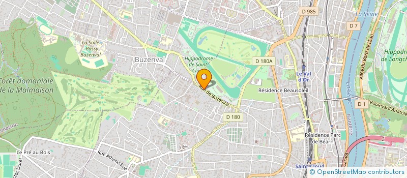 localisation de l'entreprise SCI EKDOTINE à GARCHES