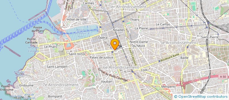 localisation de l'entreprise SCI EKER à MARSEILLE