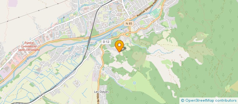 localisation de l'entreprise SCI EKINOREVE à DIGNE-LES-BAINS