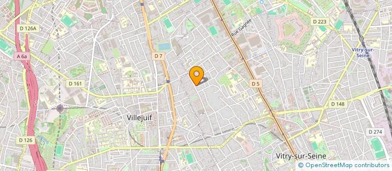 localisation de l'entreprise SCI EKL  VITRY-SUR-SEINE