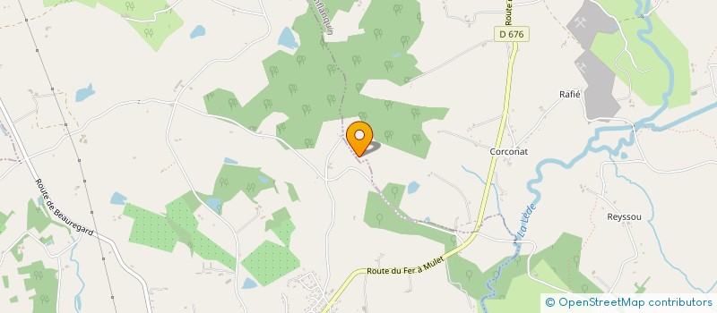 localisation de l'entreprise SCI EL  MONFLANQUIN