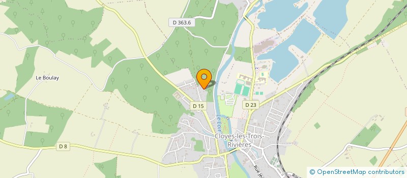 localisation de l'entreprise SCI EL à CLOYES-LES-TROIS-RIVIERES
