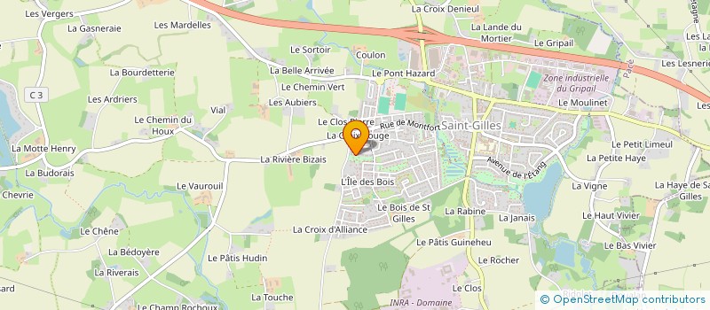 localisation de l'entreprise SCI EL à SAINT-GILLES