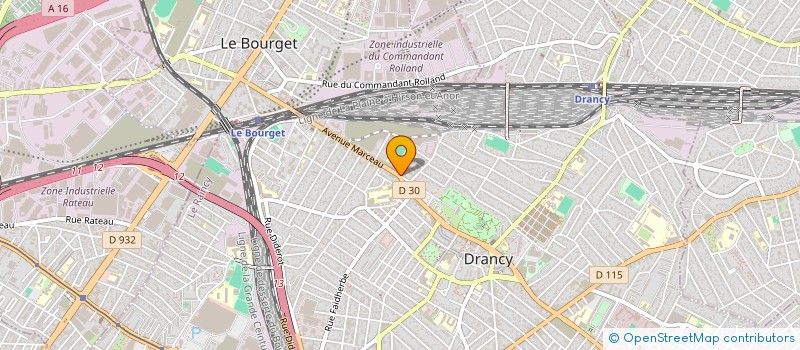 localisation de l'entreprise SCI EL ACHRI à DRANCY