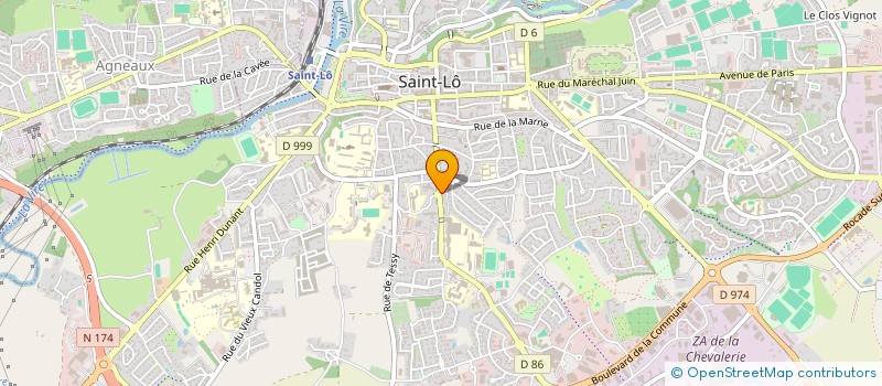 localisation de l'entreprise SCI EL-AFFROUN  SAINT-LO