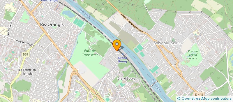 localisation de l'entreprise SCI EL ANVIDOR à RIS-ORANGIS