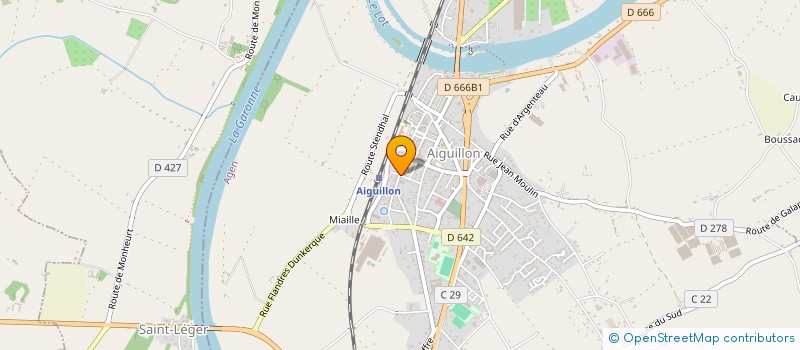 localisation de l'entreprise SCI EL AROUSSI à AIGUILLON
