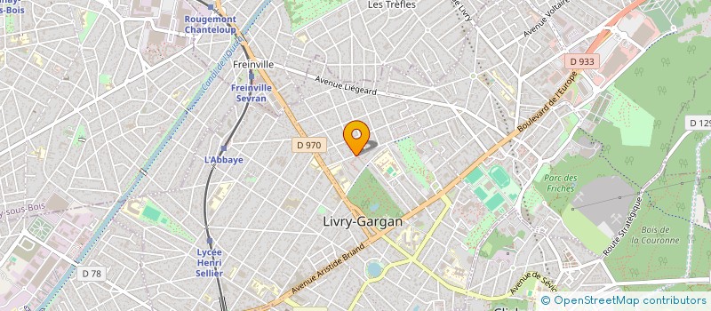 localisation de l'entreprise SCI EL AZ' à LIVRY-GARGAN