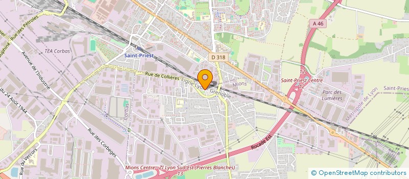 localisation de l'entreprise SCI EL BIBO  MIONS