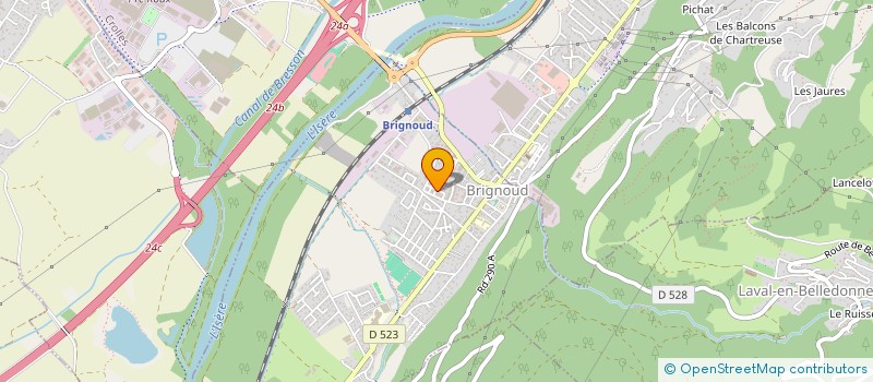 localisation de l'entreprise SCI EL BILITO  VILLARD-BONNOT