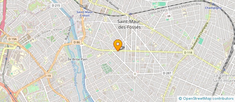 localisation de l'entreprise SCI EL BOUSQUI à SAINT-MAUR-DES-FOSSES