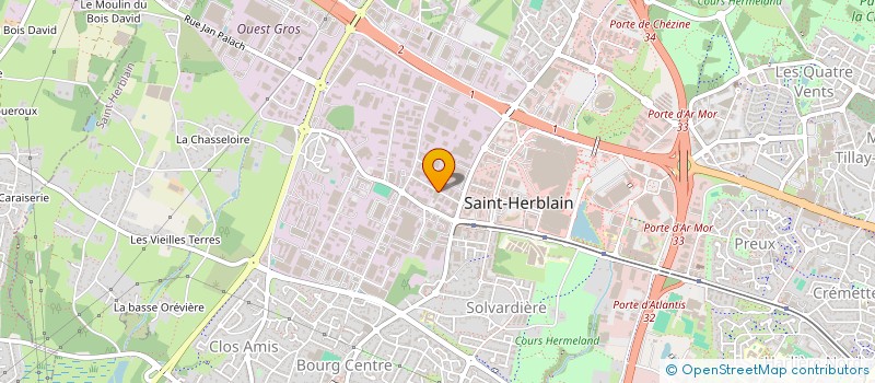 localisation de l'entreprise SCI EL CAP SAVARY  SAINT-HERBLAIN