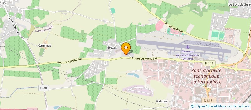 localisation de l'entreprise SCI EL CASTILLO à CARCASSONNE