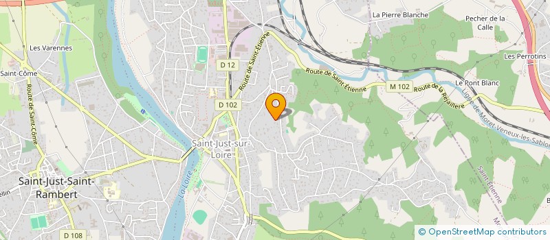 localisation de l'entreprise SCI EL CATALAN  SAINT-JUST-SAINT-RAMBERT