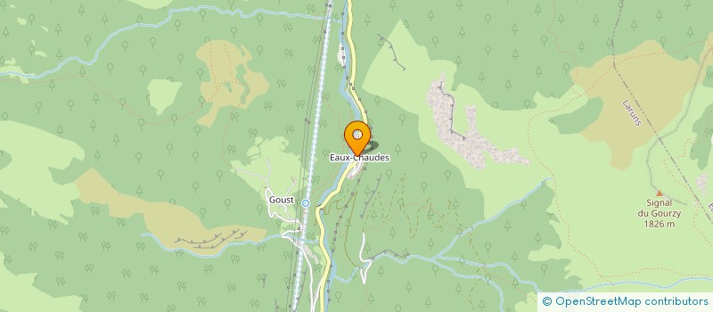 localisation de l'entreprise SCI EL DESGANSO  LARUNS