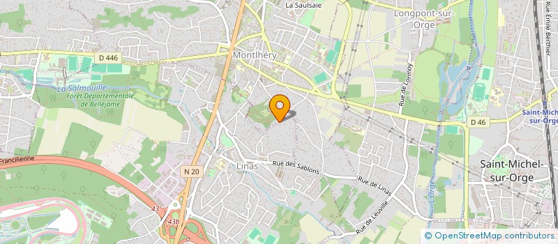localisation de l'entreprise SCI EL DORADO à LINAS