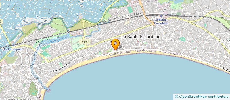 localisation de l'entreprise SCI EL DORADO  LA BAULE-ESCOUBLAC