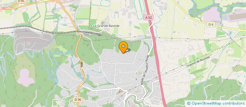 localisation de l'entreprise SCI EL DU  FUVEAU