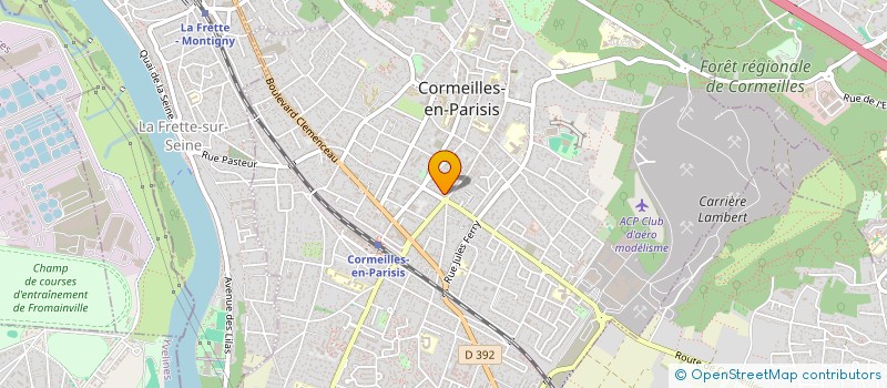 localisation de l'entreprise SCI EL ELYON  CORMEILLES-EN-PARISIS