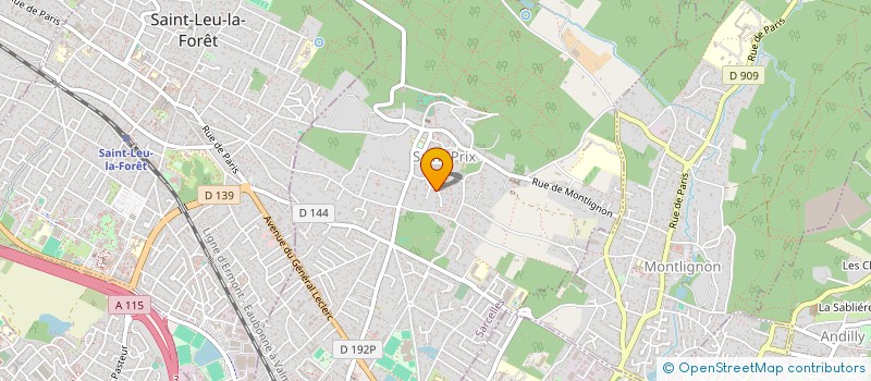 localisation de l'entreprise SCI EL GATO à SAINT-PRIX