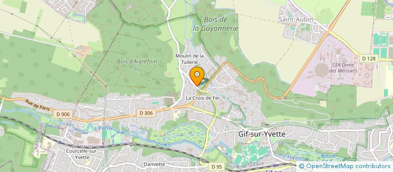 localisation de l'entreprise SCI EL GUENNOUNI DMJS  GIF-SUR-YVETTE