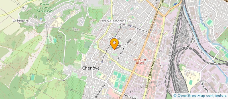 localisation de l'entreprise SCI EL HADDAD à CHENOVE