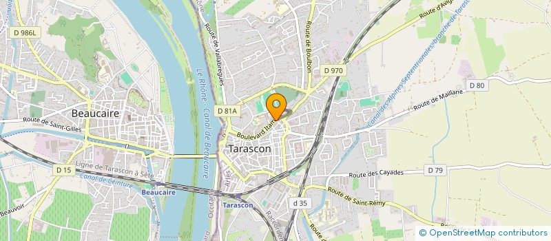 localisation de l'entreprise SCI EL HAMMAMI  TARASCON