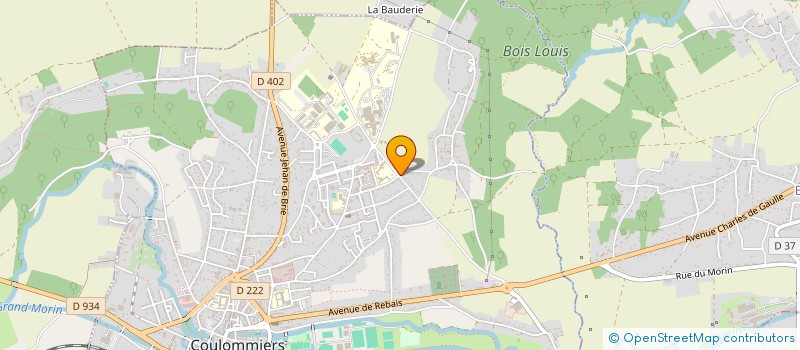 localisation de l'entreprise SCI EL HANA à COULOMMIERS