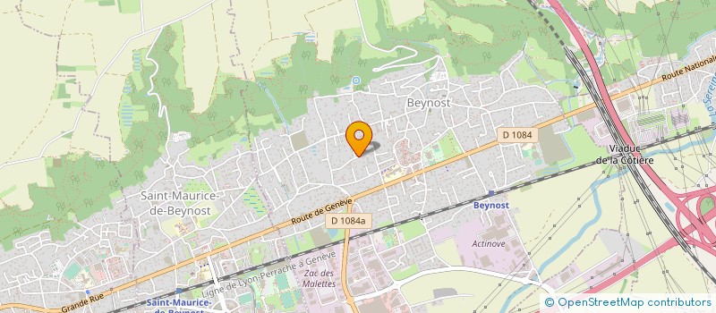 localisation de l'entreprise SCI EL JAMMAL à BEYNOST
